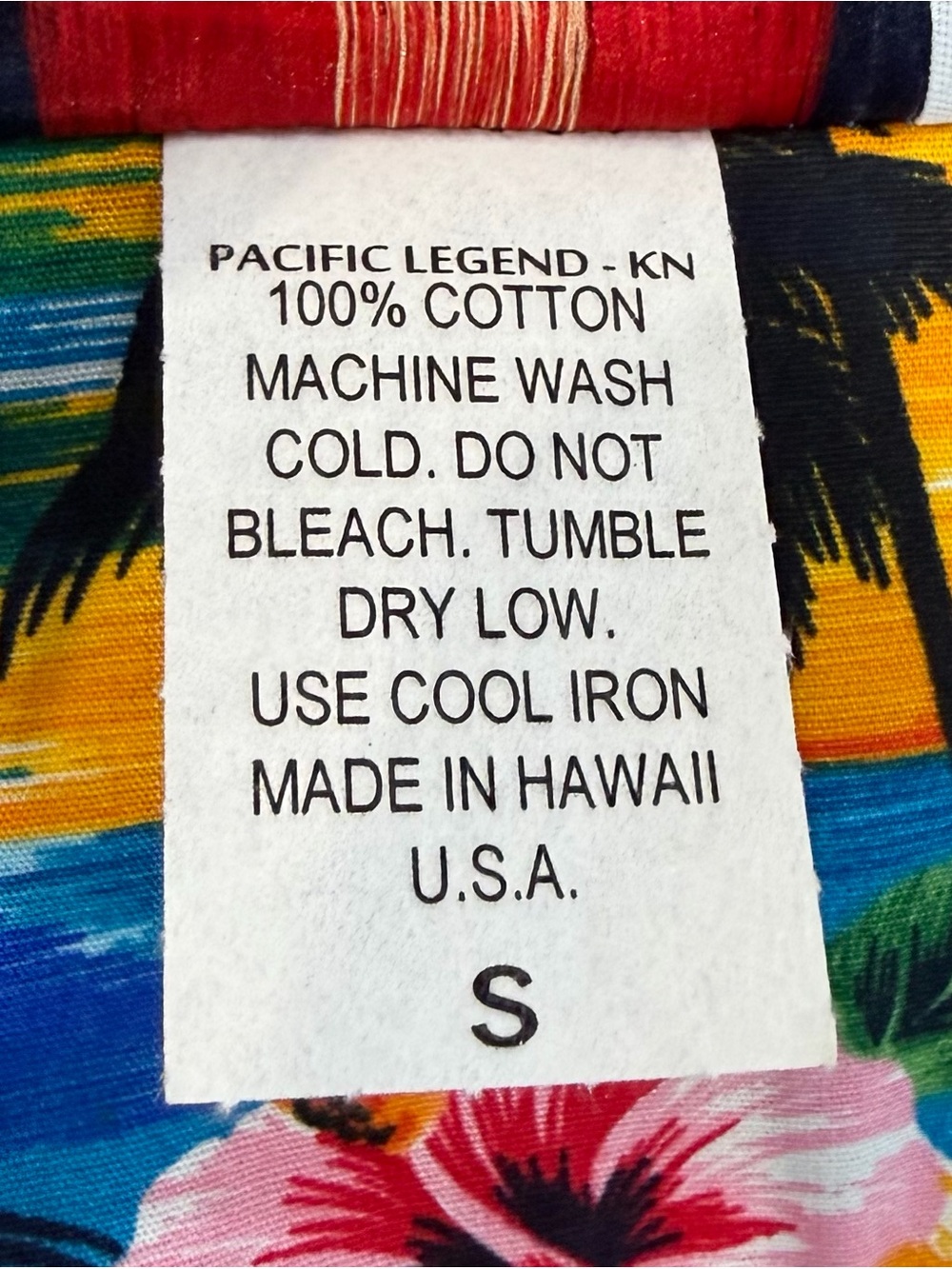 Blue Hawaiian Tropical Floral Mini Dress by Pacific Legend Made in Hawaii Small - Picture 5 of 5